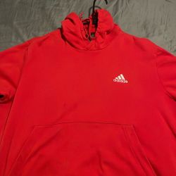 Red Adidas Hoodie XXL