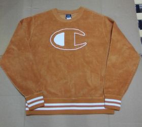 Champion corduroy crew neck men size XL