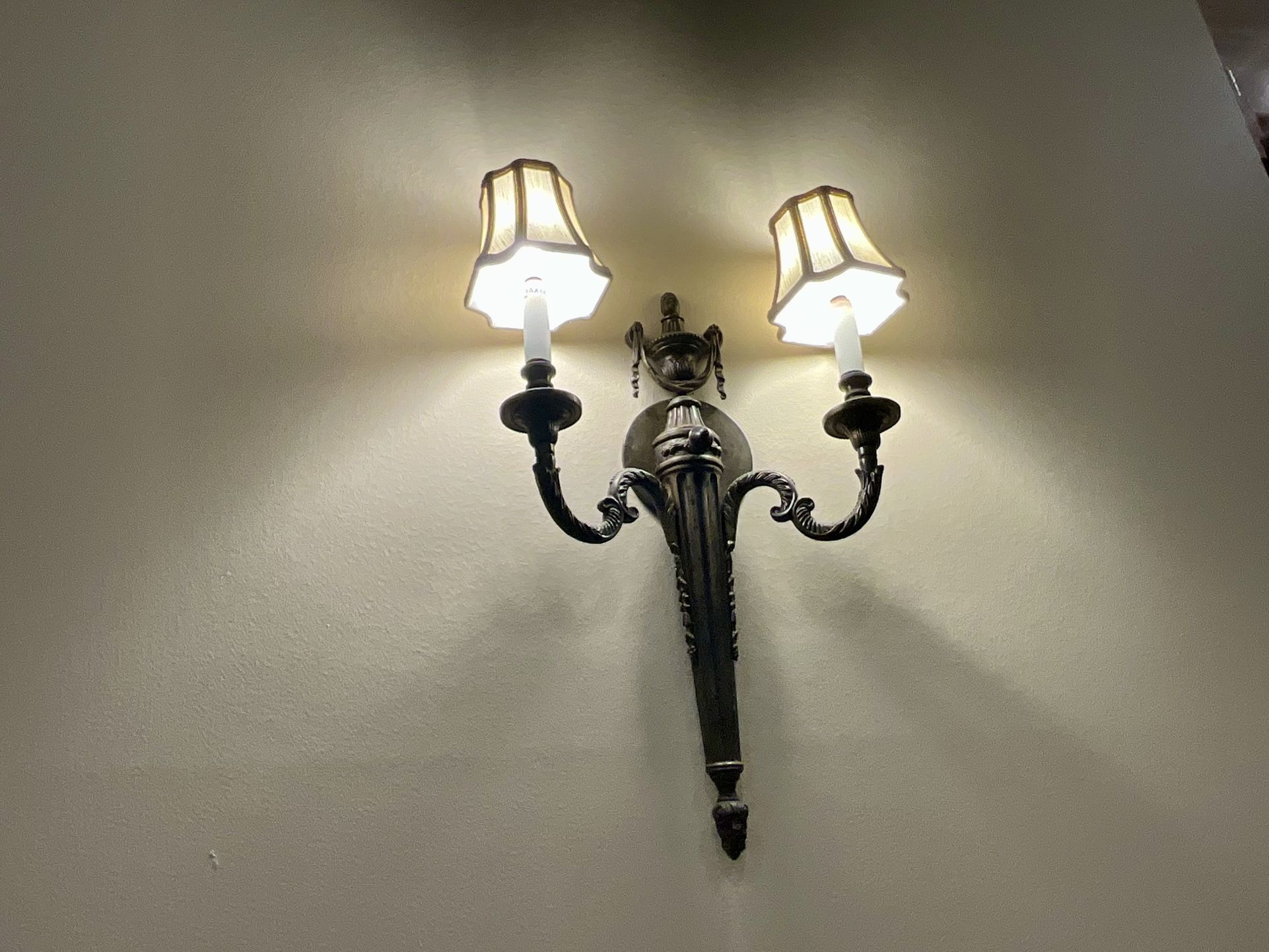 Pair Of Feiss Drawing Room 2-Light Sconces