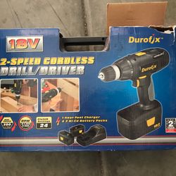 Durofix 18v 2-speed Cordless Drill/Driver