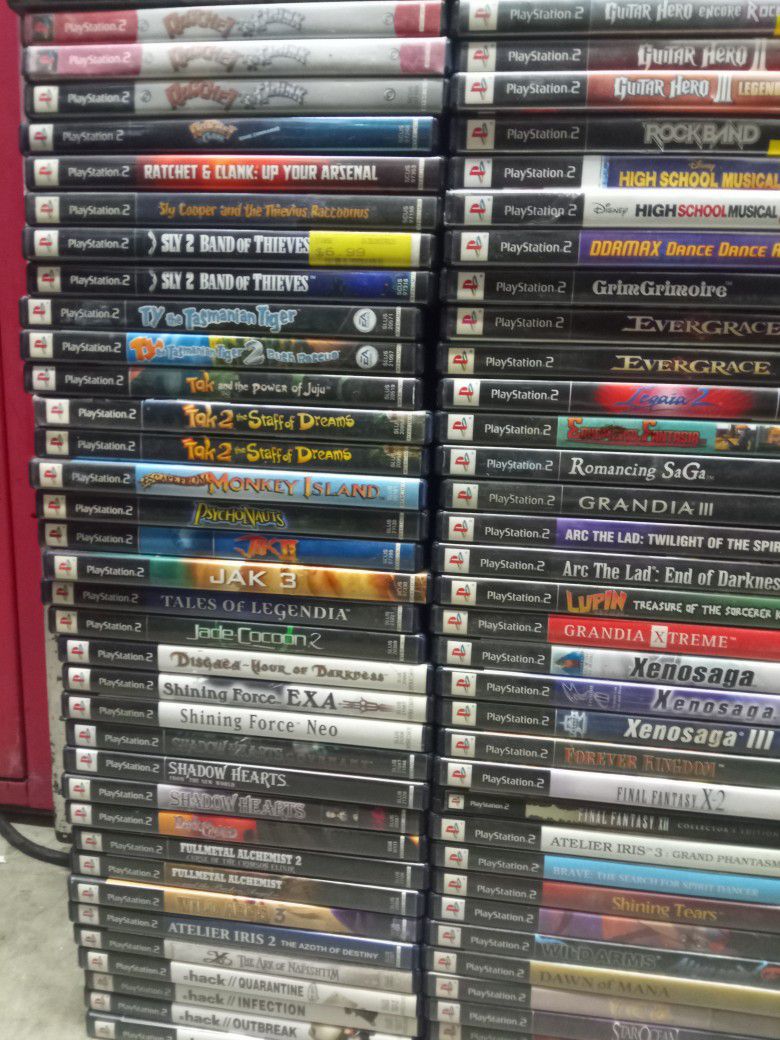 Sony PS2 Games