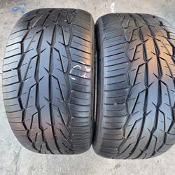 2 USED TIRES TOYO 245/40/20