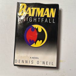 Batman Knightfall a novel by Dennis O’Neil