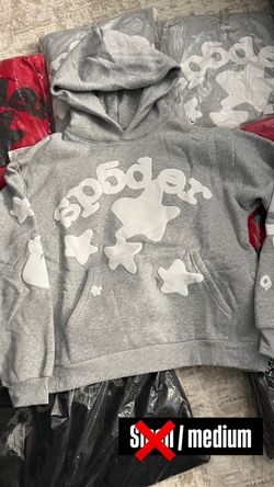 spider hoodie medium