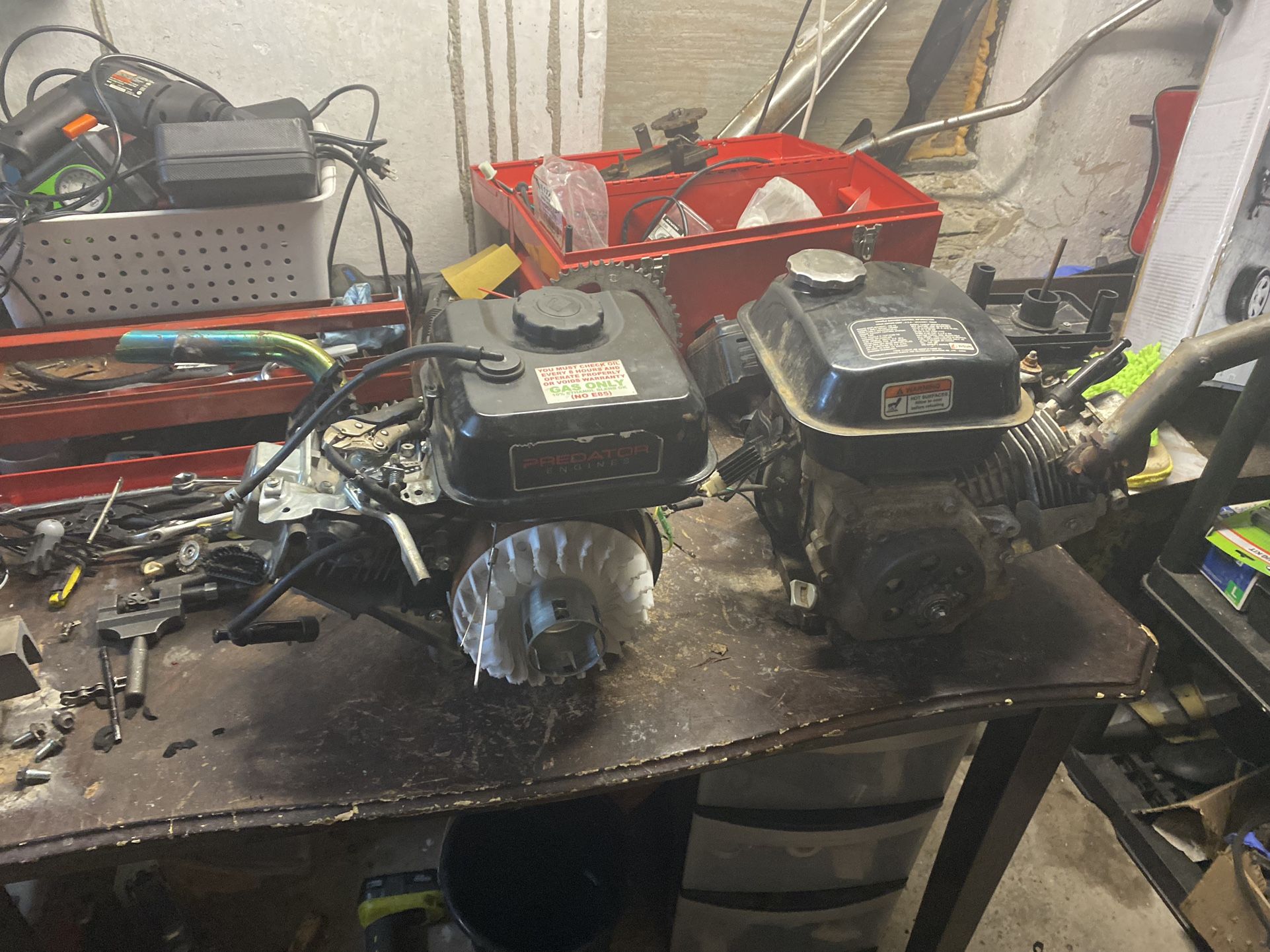 Engine On Left