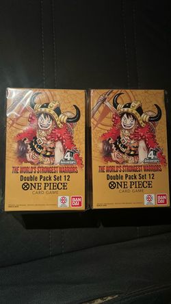 One Piece Card Game Double Pack Set 12 x2