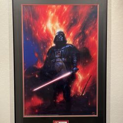 Darth Vader Limited Edition Framed Artwork 