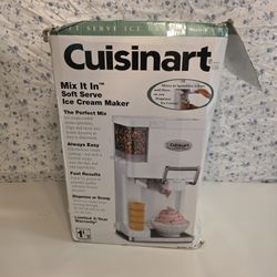 Cuisinart Soft Serve Ice Cream Maker 🍦