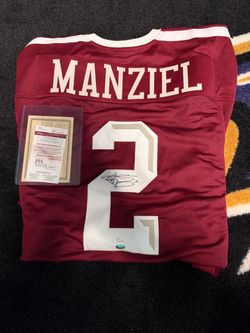Johnny Manziel Signed #2 Jersey JSA Authenticated