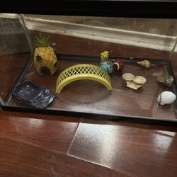 Reptile Tank And Accessories