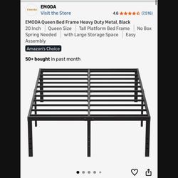 Queen Metal Bed Frame