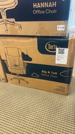 Office Chair - Serta Big and Tall Ergonomic - New