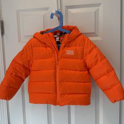 Burberry Kids Puffer Jacket (🍊Orange, size 4)