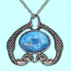 💙 MERMAID AGATE NECKLACE 