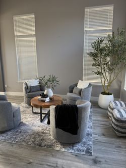 Barrel Swivel Chairs