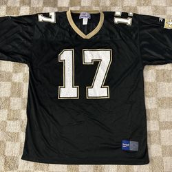 RARE Jim Everett #17 New Orleans Saints Reebok Pro Line XL Jersey 1994-96 NFL