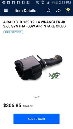 Brand new air raid for wrangler