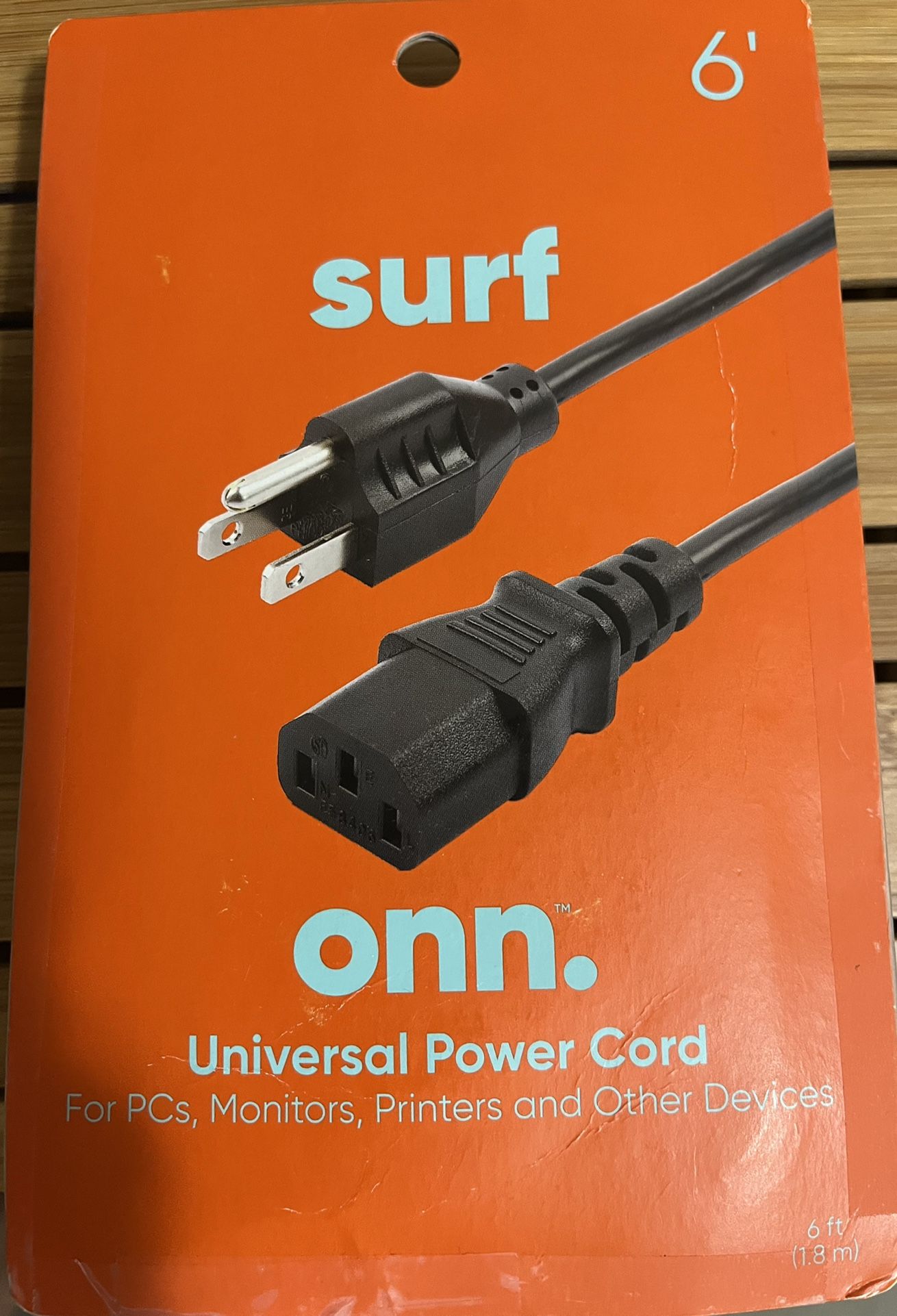 $3 Universal Power Cord For PCs, Monitors, Printers & More