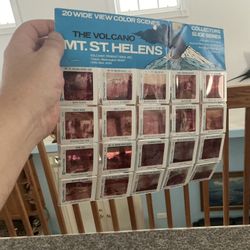 Color Photo Slides From 1980 Mt St Helens Eruption