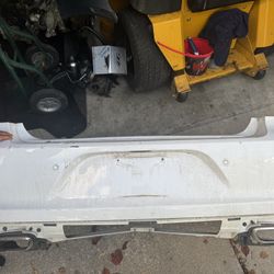 Dodge Charger SE SXT OEM Rear Bumper Cover White with sensors 2015 2016 2017 2018 2019 2020
