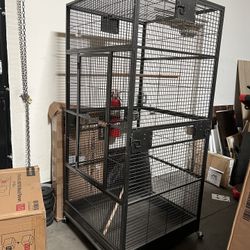 36x36x78inch Bird Cage