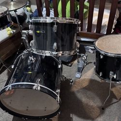Drum Set Cymbals Snare Bass