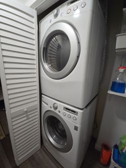 washer and dryer LG
