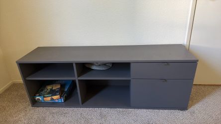 Free Gray TV Stand Pickup Only