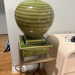 Z Gallerie Water Fountain + Table – $100