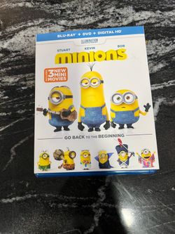Minions blue ray dvd