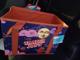 Trader Joe’s Collapsible Grocery Tote Bag StandUp