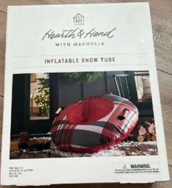Hearth & Hand With Magnolia 36" Inflatable Snow Tube
