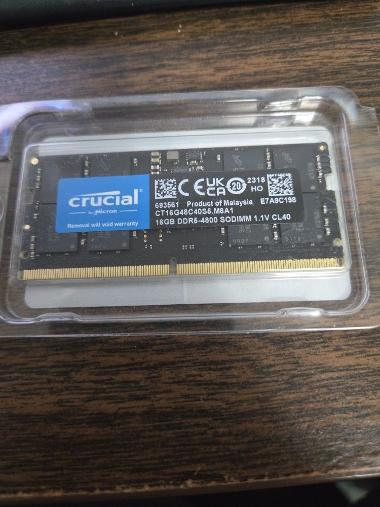 16 GB DDR5-4800 notebook RAM