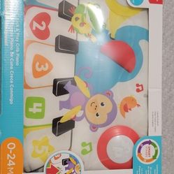 Fisher Price Smart Stage Kick And Play Crib Piano