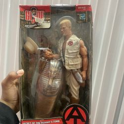 GI Joe Adventure Team Secret of the Mummy's Tomb 12" Action Figure Hasbro