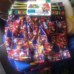 Super Mario 3 Pack Boy’s Sz 10 Boxer Briefs