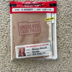 Unsolved Case Files Game Detective/Mystery Game