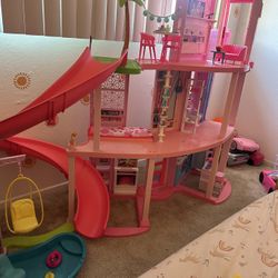 ✨ For Sale: Barbie Dream House + Bonus Barbie Collection! ✨