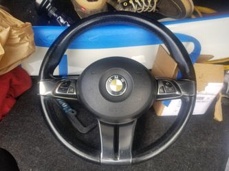 BMW steering wheel