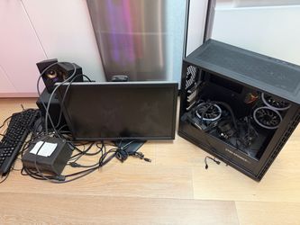 Electronics Bundle Pc Case and Power Supply