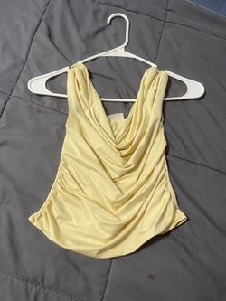 yellow shirt size small