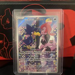 Team Rocket’s Murkrow IR 200/182 Destined Rivals - Near Mint Pokémon 