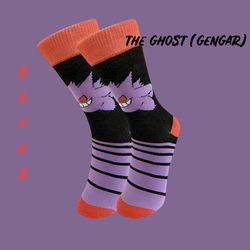 Socks 2 Pairs (Pokemon Gengar)