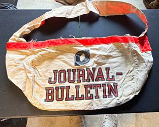 Vintage Journal-Bulletin Newspaper Carrier Bag