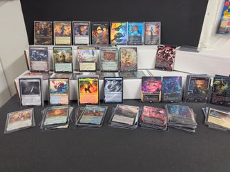 Magic the Gathering Collection Mythics Rares over 200 cards the tkt