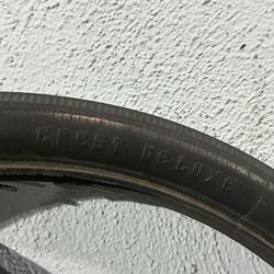 Prewar Crest Deluxe Bicycle Balloon Tires 