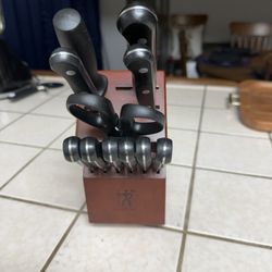 JA Henckels Knife Set 