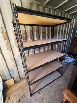 Garage shelf units