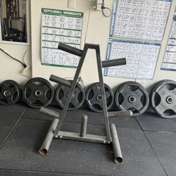 Weight Plate Rack 