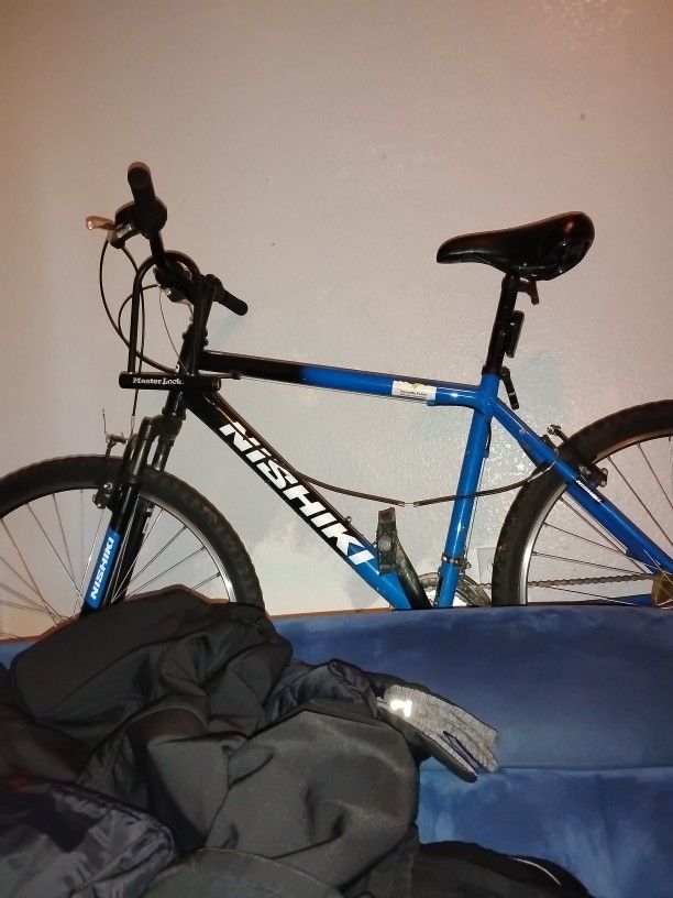 Nishiki Mountain Bike With Lock